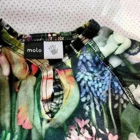 Molo Baby Flower Print Overalls 3-6m‎ - Picture 2 of 4